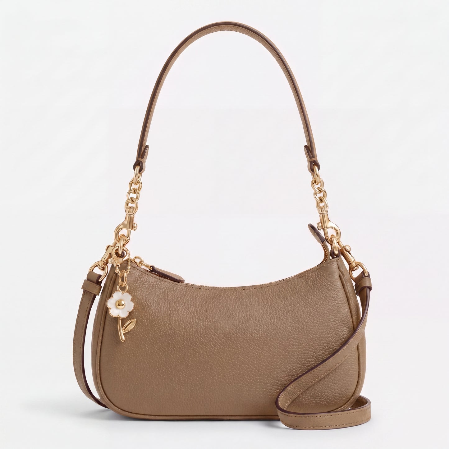 Bolso Mini Crossbody Zari Marrón topo