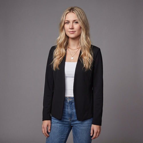 GIULIA || Blazer ligero con frente abierto