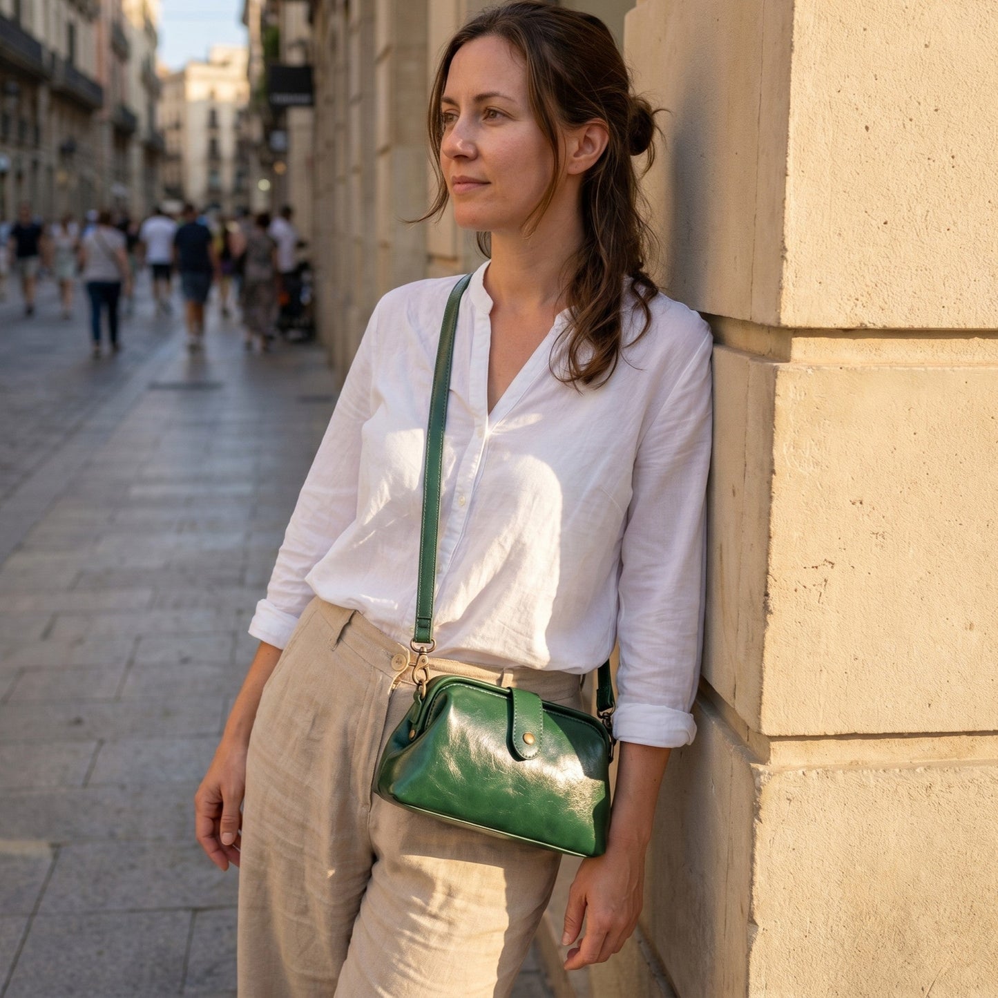 Borsa vintage - Verde