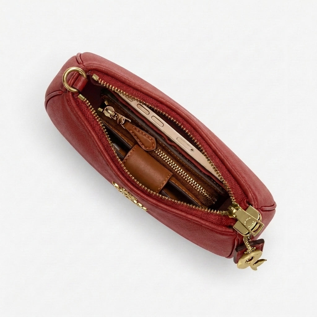 Bolso Mini Crossbody Zari Rojo