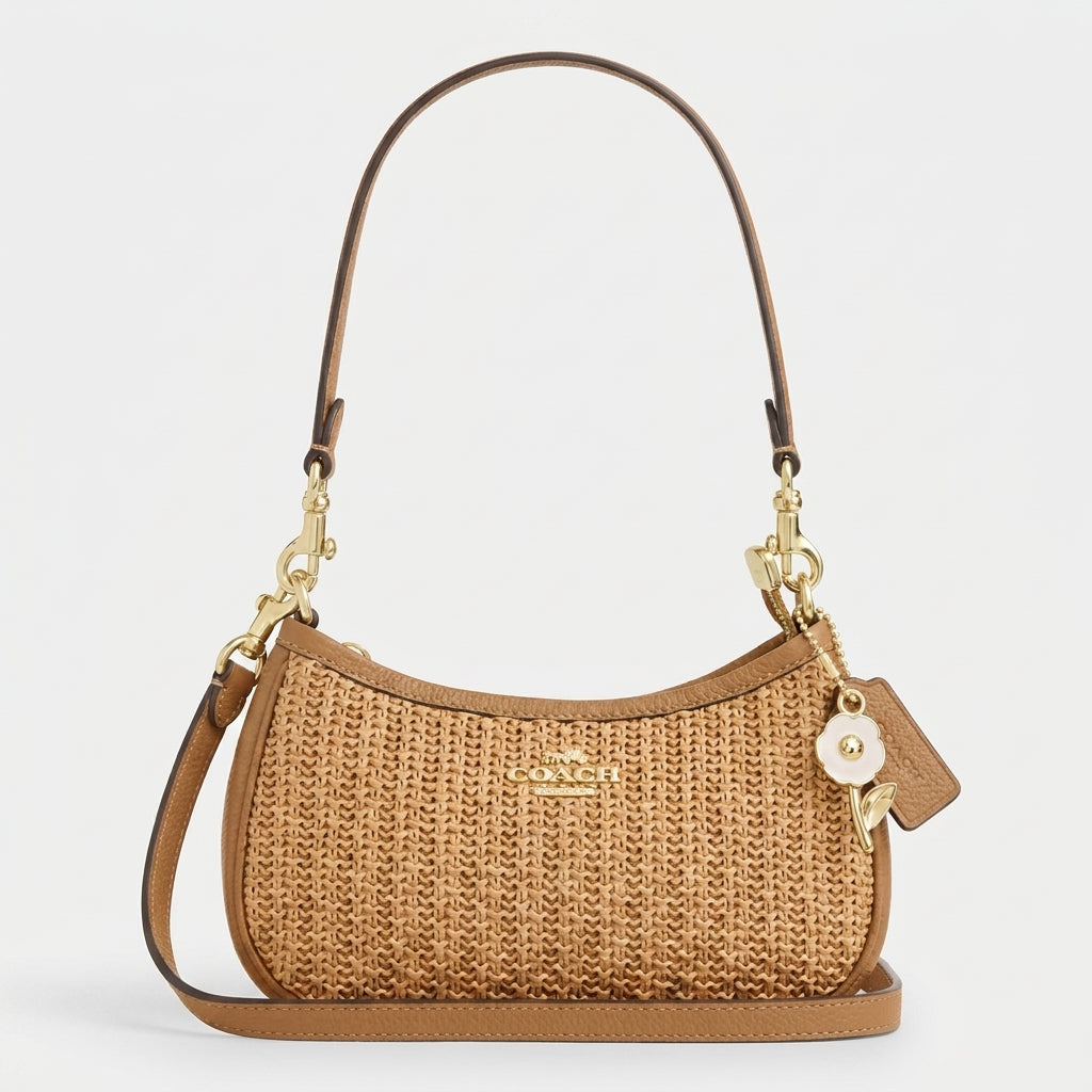 Bolso Mini Crossbody Zari Oro tostado