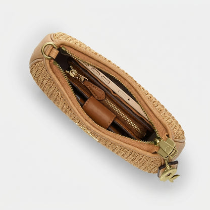 Bolso Mini Crossbody Zari Oro tostado