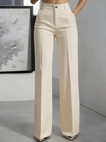 AMELIE|| Pantalones de traje de corte recto