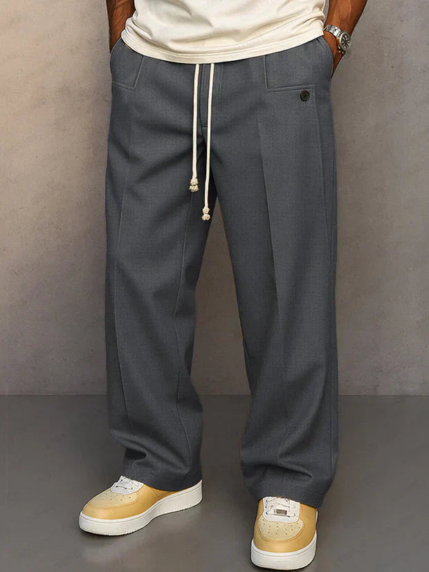 DARIO || Pantalon elegante con cordón ajustable