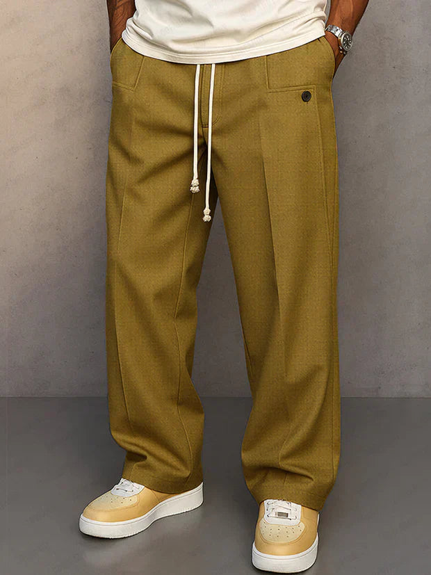 DARIO || Pantalon elegante con cordón ajustable