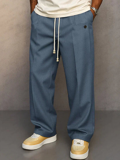 DARIO || Pantalon elegante con cordón ajustable