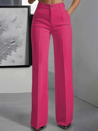 AMELIE|| Pantalones de traje de corte recto