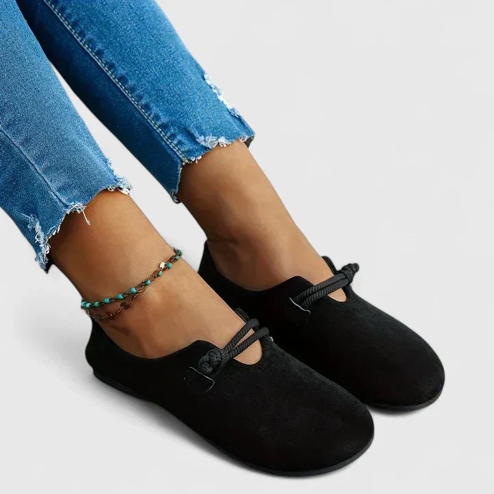 Claire || Mocasines cómodos con lazo